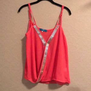 Pink tank top